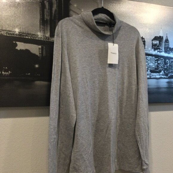 Other - New! Theory Air cashmere Turtleneck Sz L